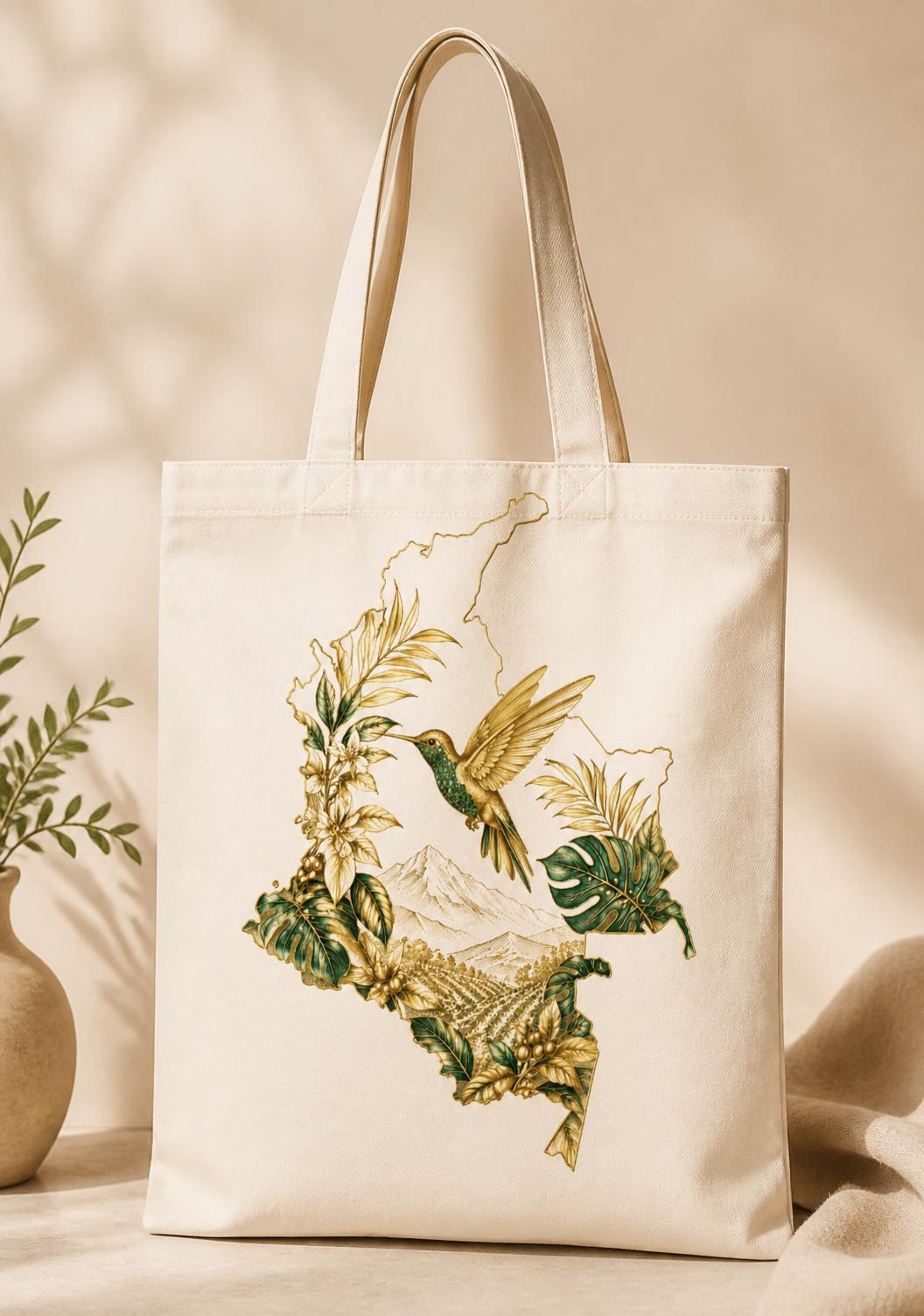 Tote Bag de diseño colombiano por LUMART